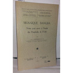 Mosaïque Bangba Notes pour servir à létude des Peuplades de L'Uele