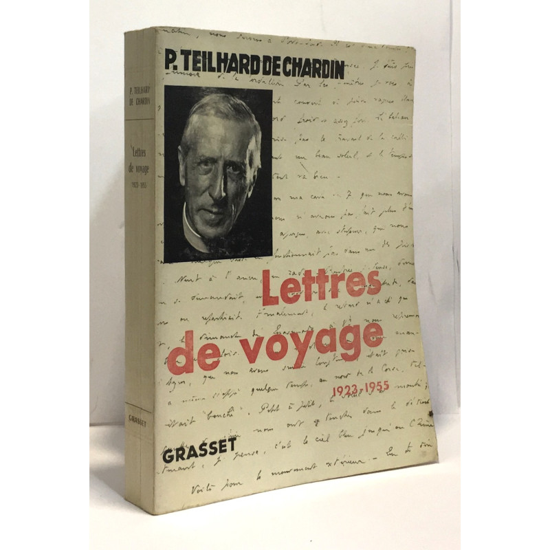 Lettres de voyage 1923-1955