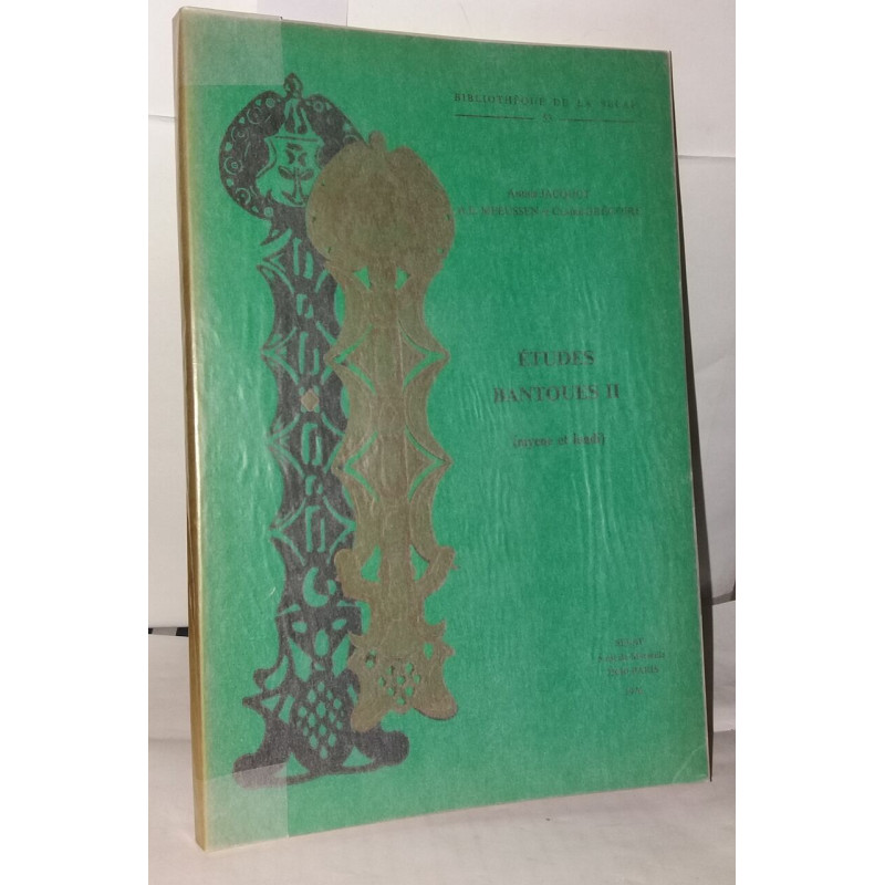 Etudes bantoues II. Myene et Laadi