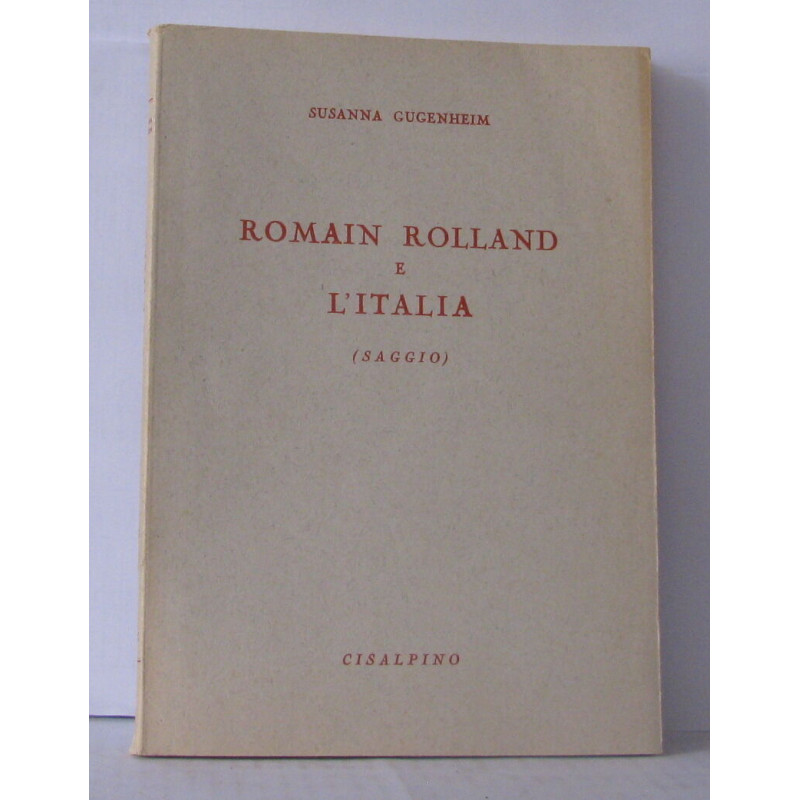 Romain rolland e l'italia