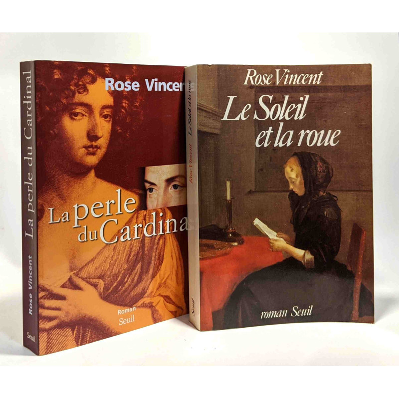 La perle du cardinal + Le soleil et la roue ---- 2 livres