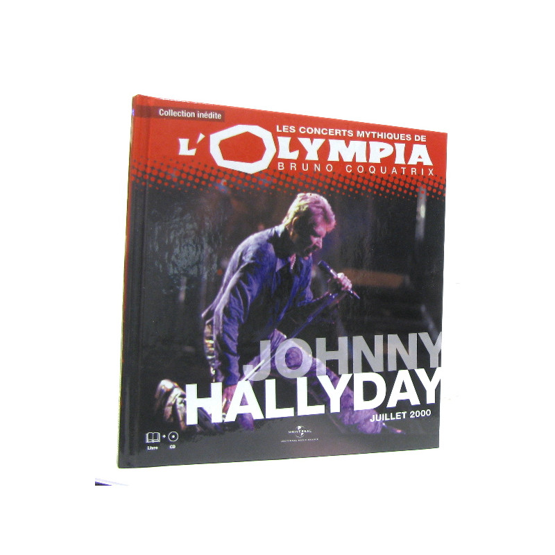 Johnny hallyday - les concerts mythiques de l'olympia (CD inclus)