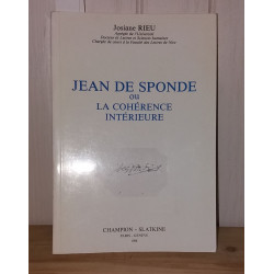Jean de Sponde ou la Cohérence intérieure