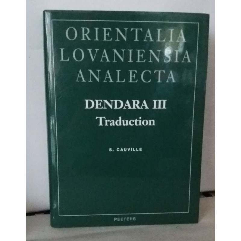 Dendara III : Traduction