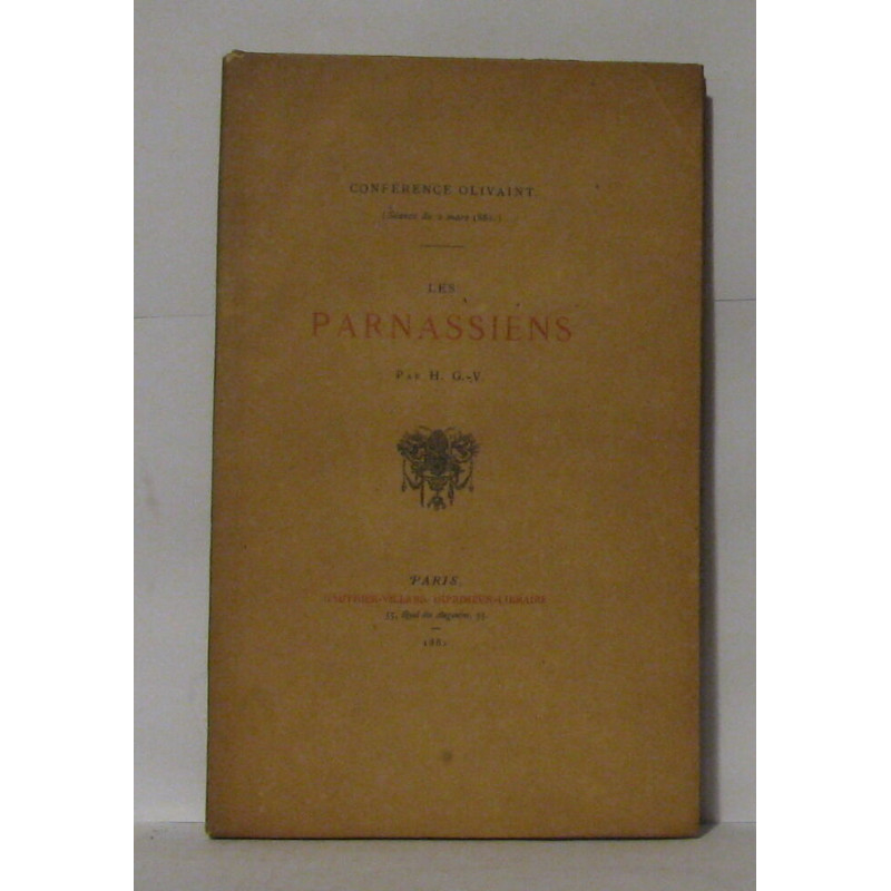 Les parnassiens