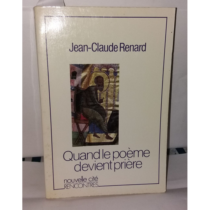 Quand le poème devient prière