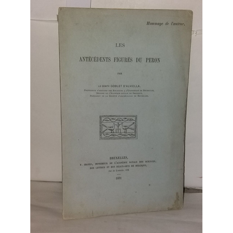 Les antécédents figurés du Peron