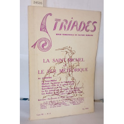 Triades , Tome VII N°2