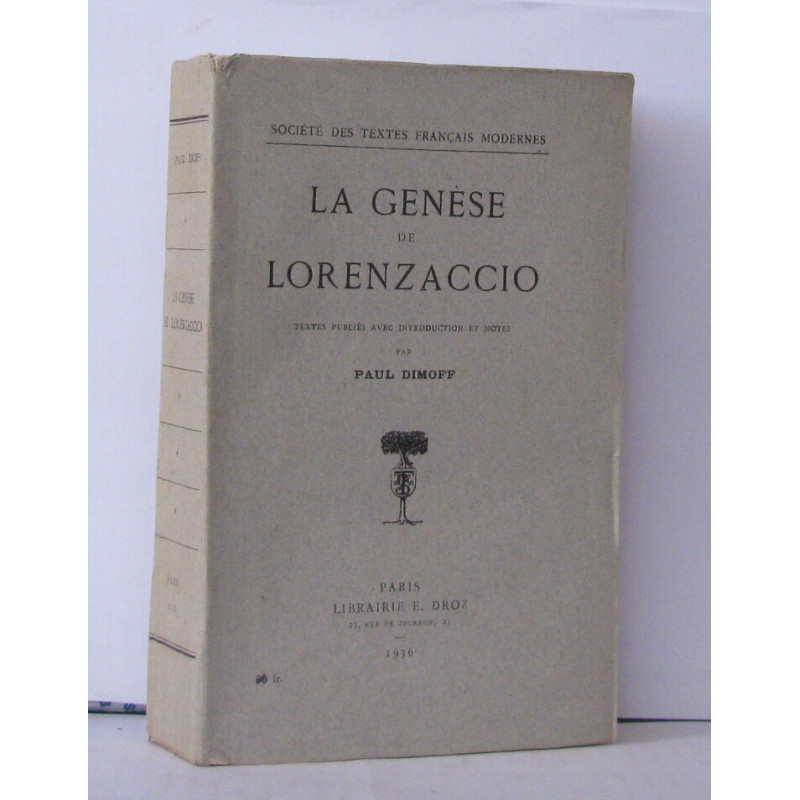 La genèse de Lorenzaccio