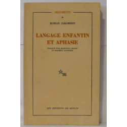 Langage enfantin et aphasie