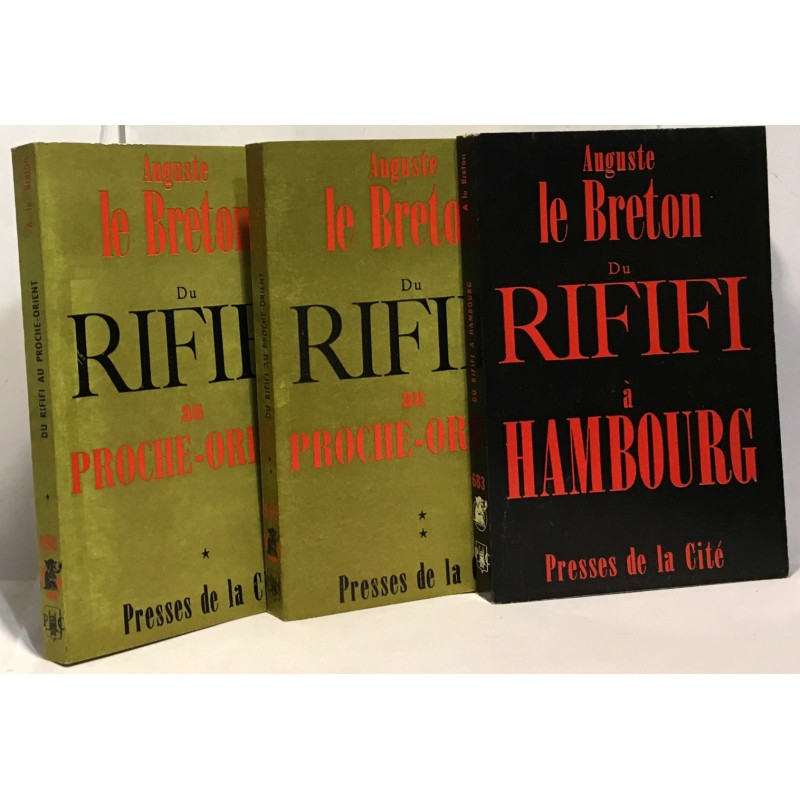 Du Rififi à Hambourg + Du Rififi au Proche Orient (2 tomes) ---- 3...