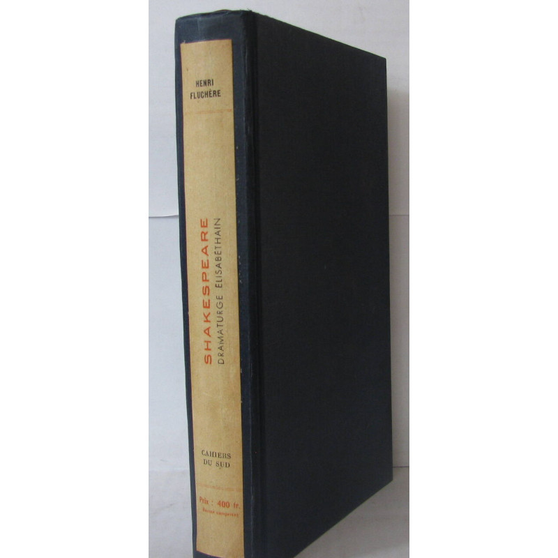 Shakespeare dramaturge elisabethain
