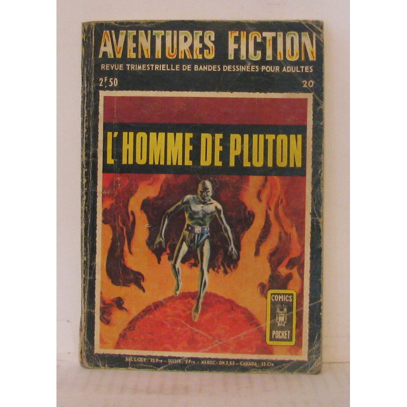Aventures fiction N°20 , L'homme de Pluton