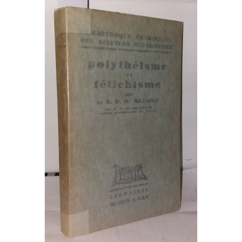 Polythéisme et fétichisme