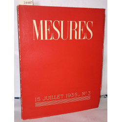 Mesures 15 Juillet 1935 - N°3