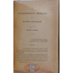 Les établissements impériaux de la Marine Française : Fonderie de...
