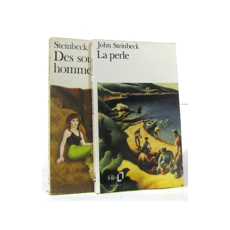 La Perle - des souris et des hommes (lot de 2 livres)