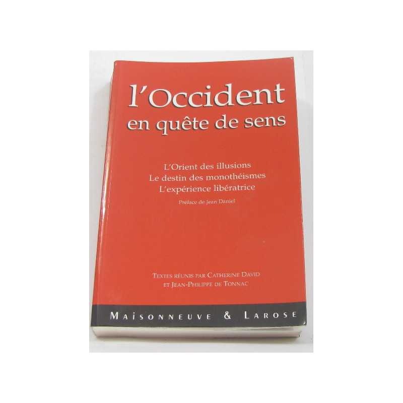 L'Occident en quête de sens