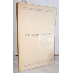 Africana linguistica VIII