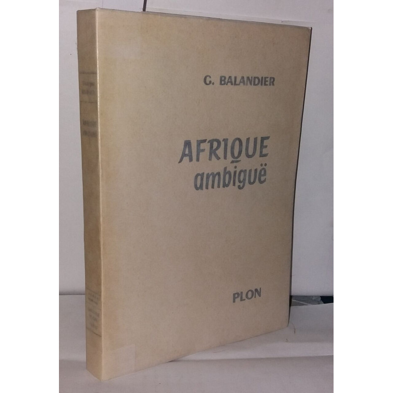 Afrique ambiguë