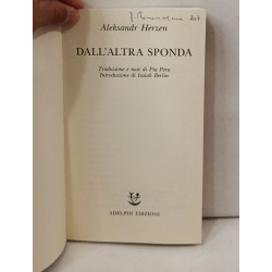 Dall'altra sponda (Piccola biblioteca Adelphi)