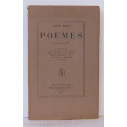 Poèmes (1903-1928). Forêteries ? Le cantique de la Seine ? Le...