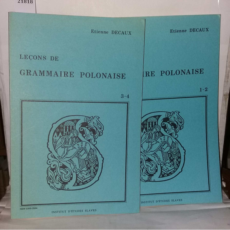 Leçons de grammaire polonaise (2 volumes fascicules -2 et...