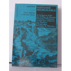 Histoire memorable de la guerre faite par le Duc de Savoye Emanuel...