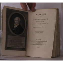 Mémoires de la société médicale d'émulation. Séante a l'école de...
