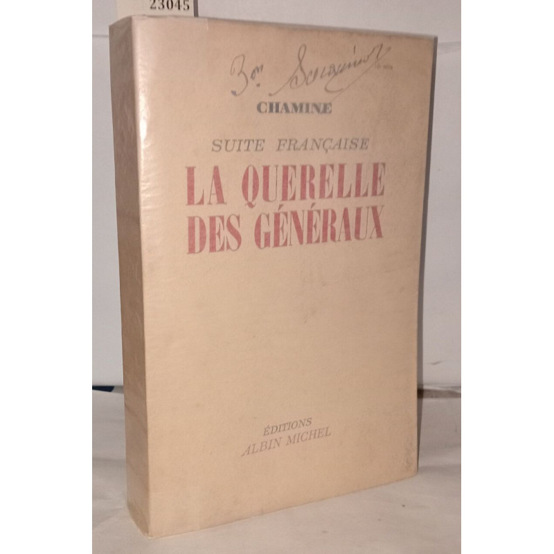 Suite française la querelle des généraux