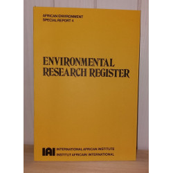 Environmental Research Register