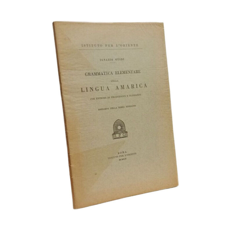 Grammatica elementare della lingua amarica