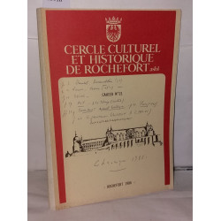 Cercle Culturel et Historique de Rochefort Cahier N°21