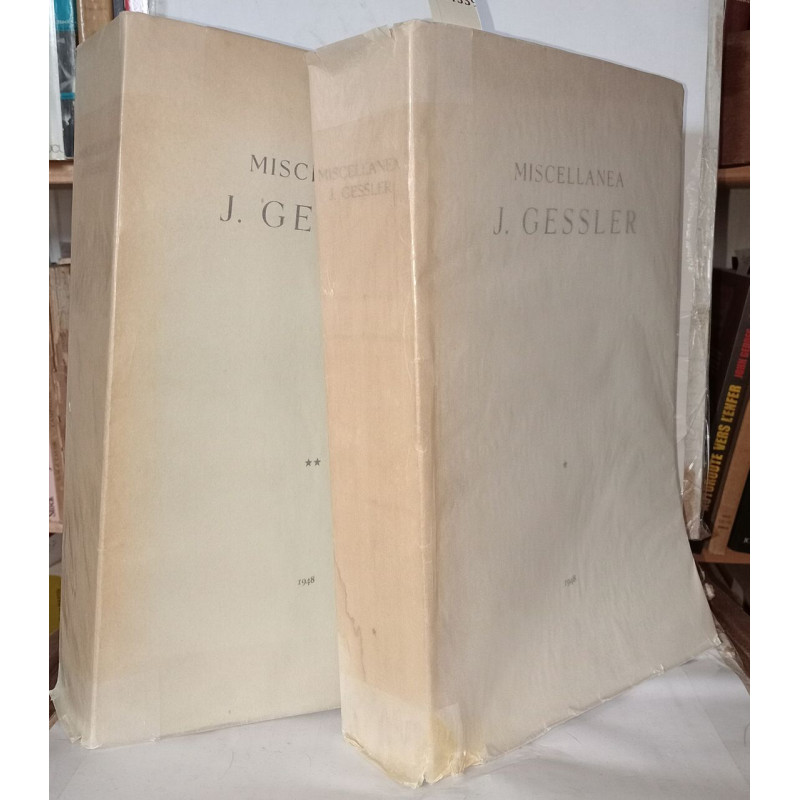 Miscellanea J. Gessler