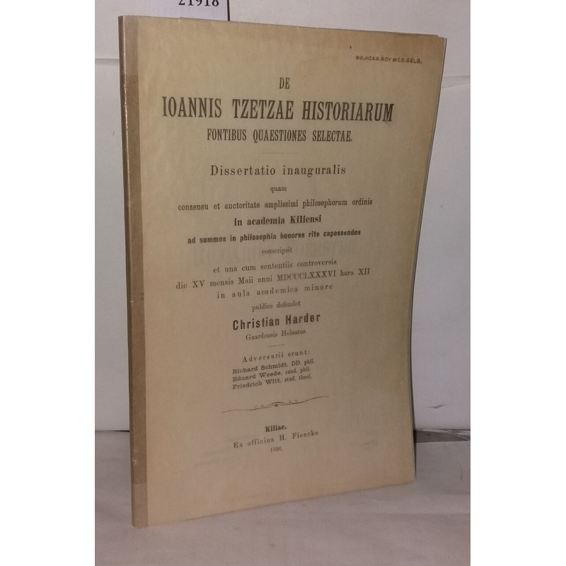 De ioannis tzetzae historiarum fontibus quaestiones selectae...