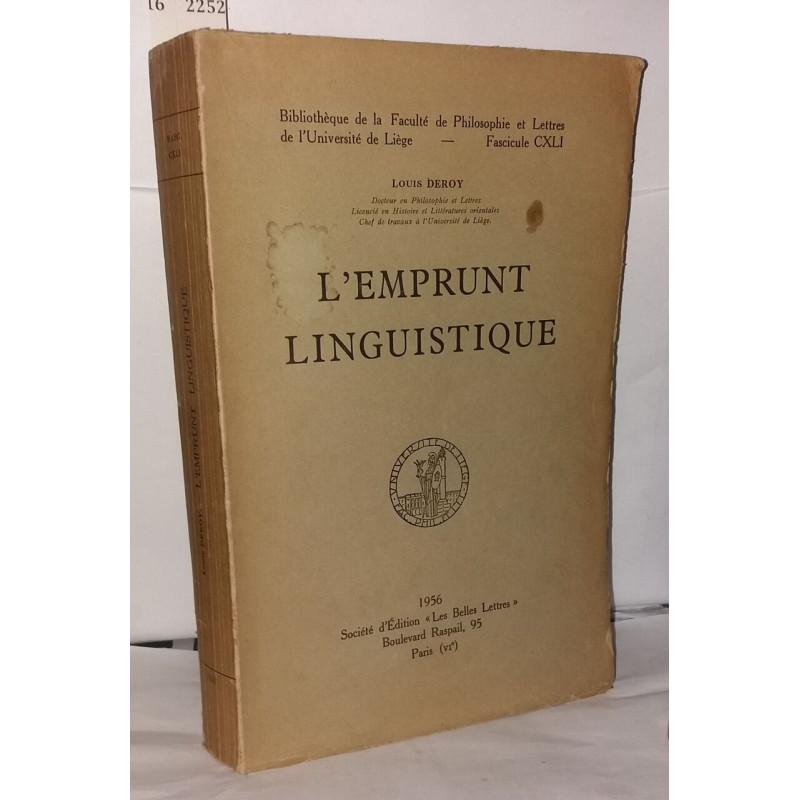 L'emprunt linguistique