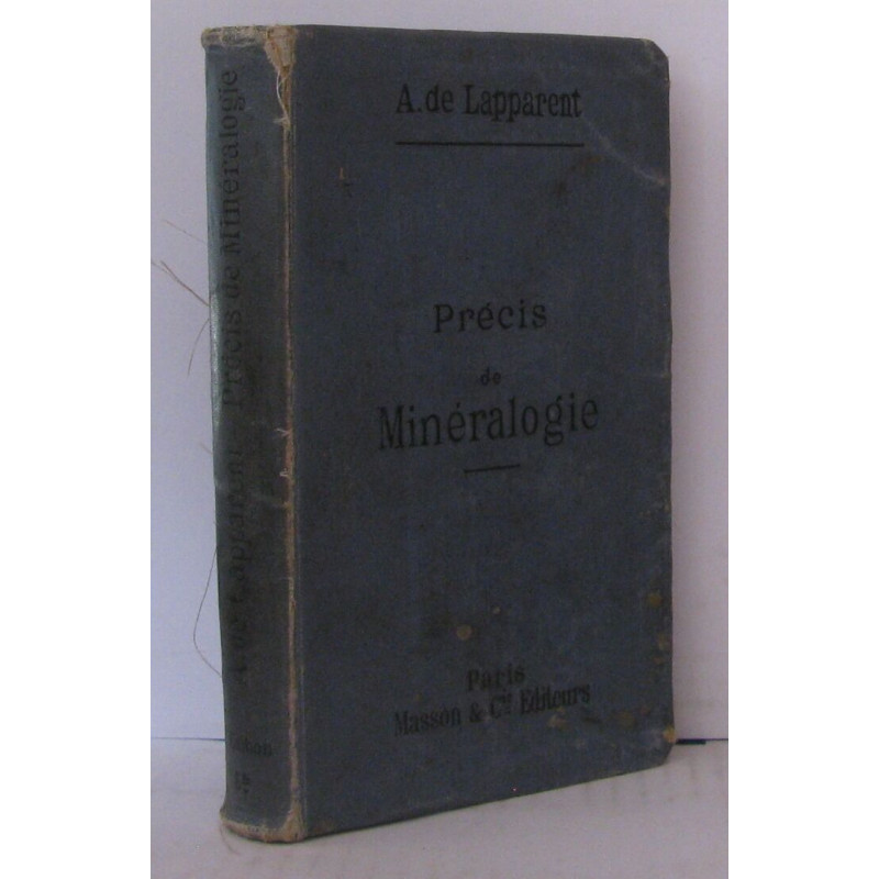 Précis de minéralogie