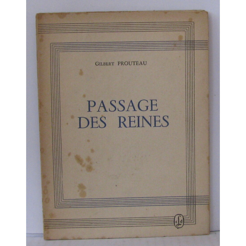 Passage des reines