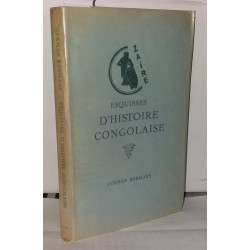 Esquisses d'histoire congolaise