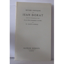 Oeuvres poétiques de Iean Dorat