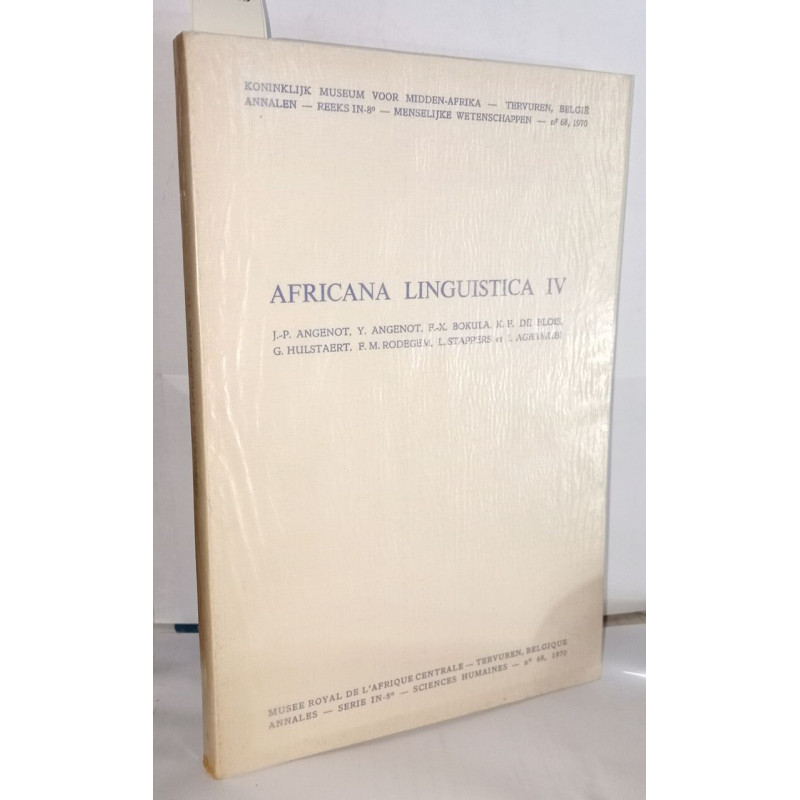 Africana linguistica IV