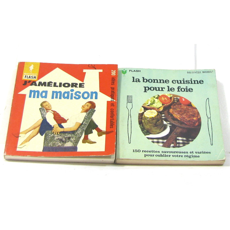 (Lot de 2 livres) J'améliore ma maison - la bonne cuisine pour le foie