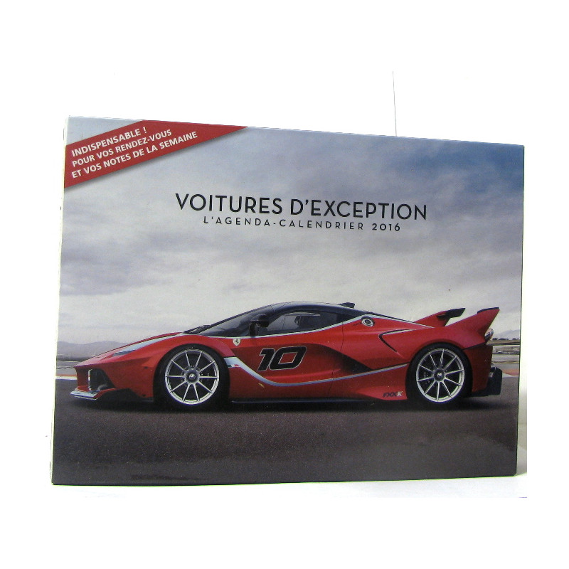 L'agenda-Calendrier Voitures d'exception 2016