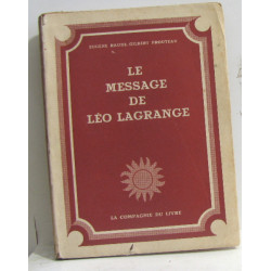 Le message de léo lagrange