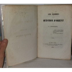 Les hommes et la question d'orient