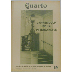 Quarto n°19 L'après coup de la psychanalyse
