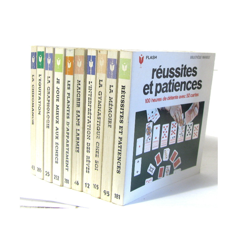 (Lot de 10 livres) La chiromancie - l'équitation - la graphologie...