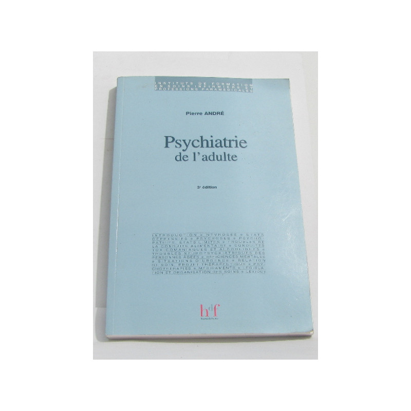 Psychiatrie de l'adulte