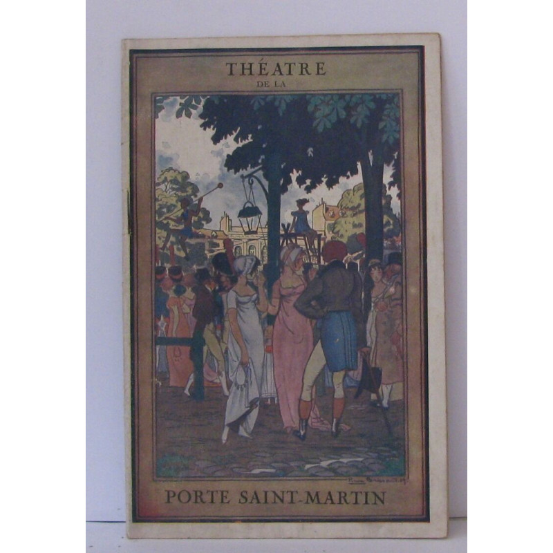 Théatre De La Porte Saint-martin saison 1919-1920