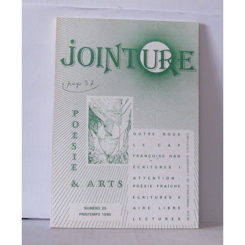 Jointure poésie et arts Numéro 25